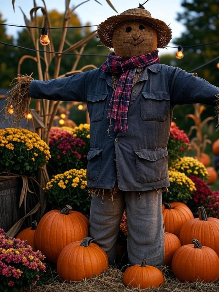 🎃 Scarecrow Magic at Holly Jolly Trees! 🌾